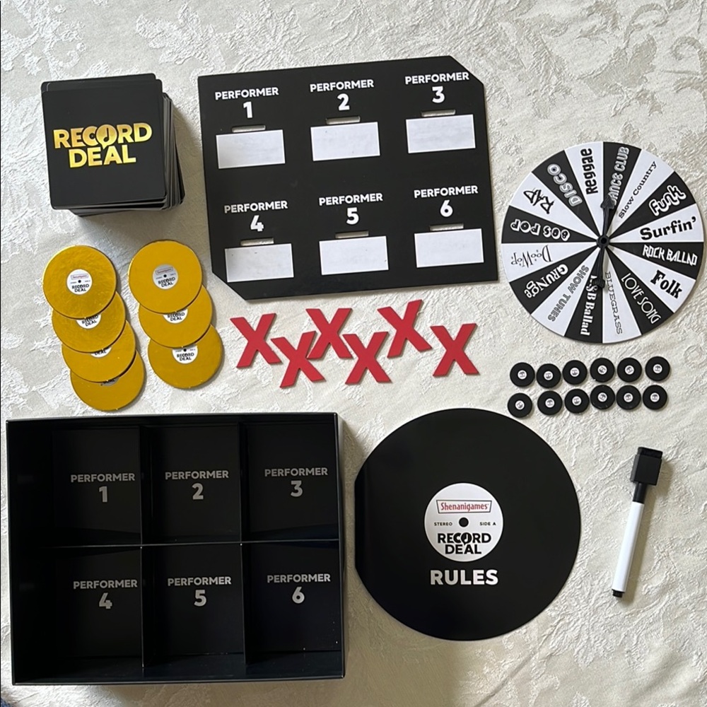 Record Deal Board Game by Shenanigames -Singing Party - Picture 12 of 12